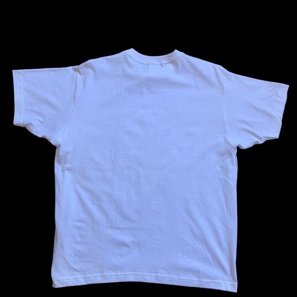 Vintage White Edmonton Alberta Canada Adult Large 3D Moose Aztec Metropolitan - Picture 3 of 6